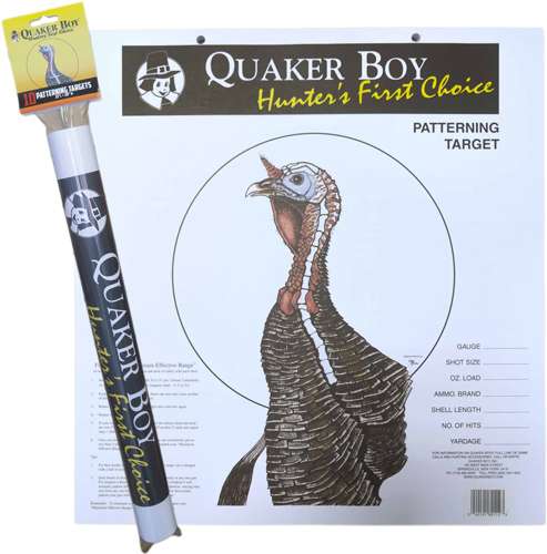 Quaker Boy Paper Target Turkey 20 Inch 10 Pack Accessory