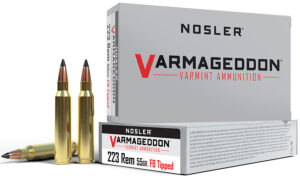Nosler Varmageddon 223 Remington 55 Grain Tipped Rifle Ammunition