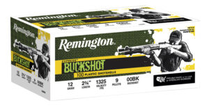 Remington Express 12 Gauge 2-3/4 Inch 00 Buckshot Ammunition 100 Round