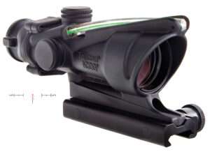 Trijicon ACOG 4x32 223 Remington Illuminated Green Crosshair Rifle Scope
