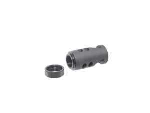 Ruger Hybrid 7.62x51 Matte Black Muzzle Brake Accessory