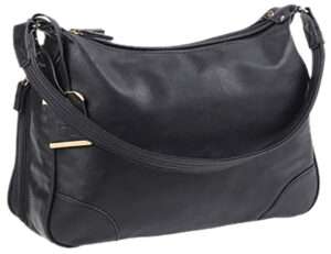 Bulldog BDP010 Hobo Purse with Holster Black Leather Ambidextrous