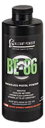 Alliant Powder BE86 Pistol Powder BE-86 Pistol Multi-Caliber 1 lb