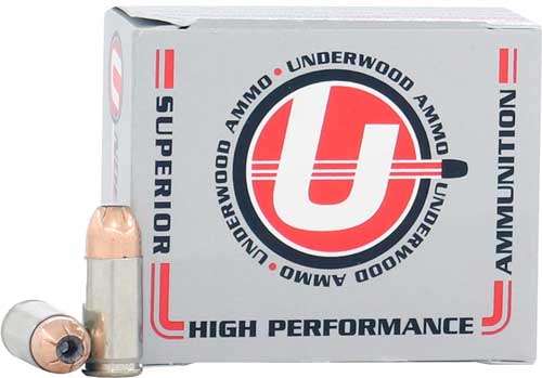 Underwood 38 Special +P 125 Grain Jacketed Hollow Point Ammunition