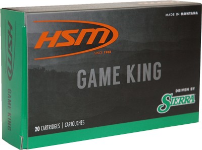 HSM 338 WIN MAG 215GR - GAME KING 20RD 20BX/CS 1 HSM 338 WIN MAG 215GR - GAME KING 20RD 20BX/CS