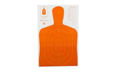 Action Target B-27E Orange Economy Hanging Target 100 Pack
