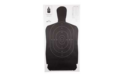 Action Target B-27S Black Hanging Target 100 Pack