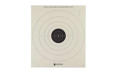 Action Target Bullseye Paper Target 100 Per Box