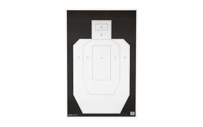 Action Target IPSC Popper Bank Paper Target 100 Pack