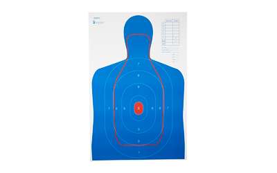 Action Target Combination B27E and FBI Hanging Target 100 Pack
