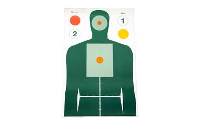 Action Target MN Center for Criminal Justice Advanced Green Target 100 Pack