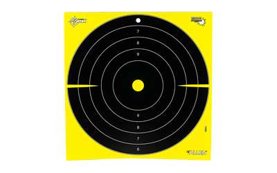 Allen EZ Aim 12.5 Inch Bullseye Adhesive Target 30 Pack