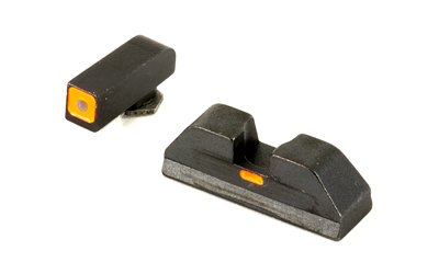 AmeriGlo CAP Orange Sight Set for Glock 17/19 Pistol