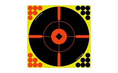 Birchwood Casey Shot-N-C Round Bullseye Target 5 Pack