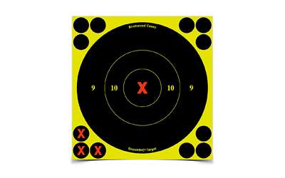 Birchwood Casey Shoot-N-C Round Self-Adhesive X-Bullseye Target 60 Pack
