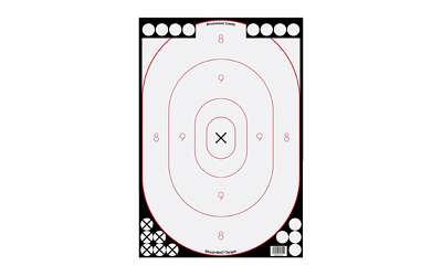 Birchwood Casey Shoot-N-C White/Black Silhouette Self-Adhesive Target 5 Pack