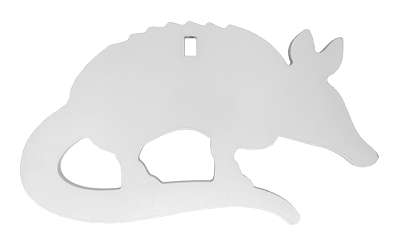 Birchwood Casey AR500 3/8 Inch Silhouette Armadillo Target