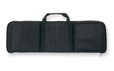 Bulldog Discreet Extended Assault Rifle Rectangle Black 45 Inch Long Gun Scoped Rifle Case