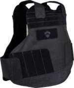 BULLETSAFE BULLETPROOF VEST - VP4 MEDIUM BLACK LEVEL IIIA