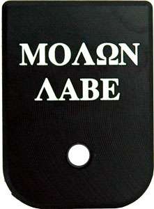 Cruxord Molon Labe Magazine Base Plate for Glock Pistols Accessory