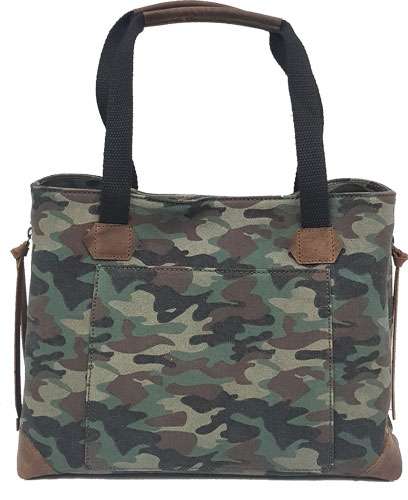 VersaCarry Conceal Carry Canvas Camo Tote Purse Accessory