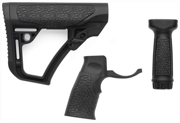 DANIEL DEF. AR15 FURNITURE KIT - BLACK MIL-SPEC 1 DANIEL DEF. AR15 FURNITURE KIT - BLACK MIL-SPEC
