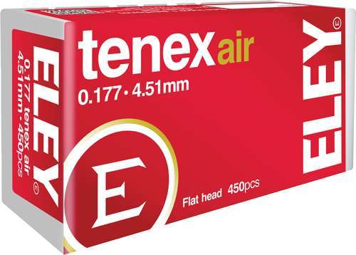 Eley Tenex Match 177 Caliber Air Pellets 450 Count