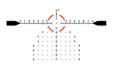 EOTech Vudu 3-9x32 MR-5 Mil-Radian Rifle Scope 2 EOTech Vudu 3-9x32 MR-5 Mil-Radian Rifle Scope - Image 2