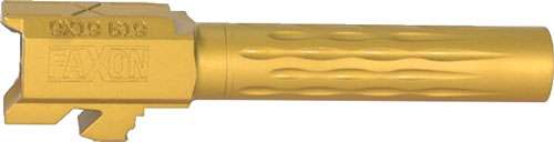 Faxon Glock 19 9mm Flame Fluted Titanium Nitride Barrel Accessory