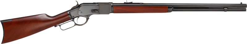 Cimarron Nueces 73 45 Long Colt 24.25 Inch Lever Action Rifle 1 CIMARRON NUECES 73 45LC - 24.25" ROUND BARREL WALNUT
