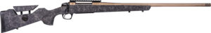 CVA CASCADE LR HUNTER 6.5PRC - 24" RAIL BRNZ/BLACK W/BRNZ WEB