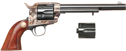 Cimarron P-Model Dual Cylinder 45 Long Colt/45 ACP Blued Revolver