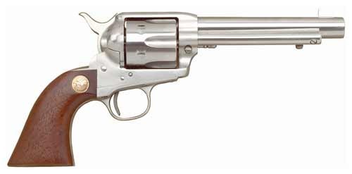 Cimarron P-Model 45 Long Colt 5.5 Inch Stainless Revolver