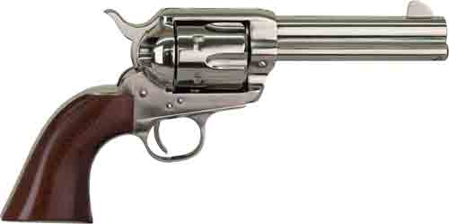 Cimarron Pistolero 357 Magnum 4.75 Inch Nickel Revolver