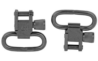 GrovTec 1 Inch Black Locking Sling Swivels