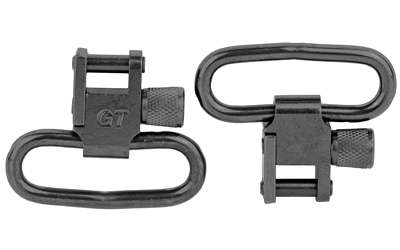 GrovTec 1.25 Inch Black Locking Sling Swivels