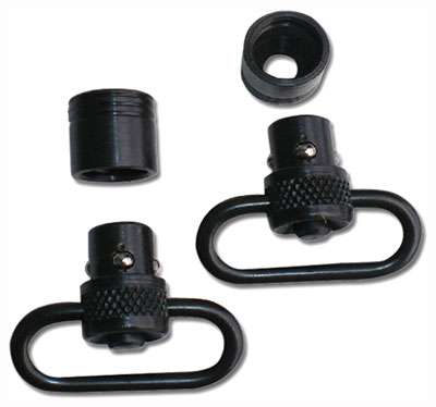 Grovtec Push Button Swivel Set Black 1 Inch 2-Pack Accessory