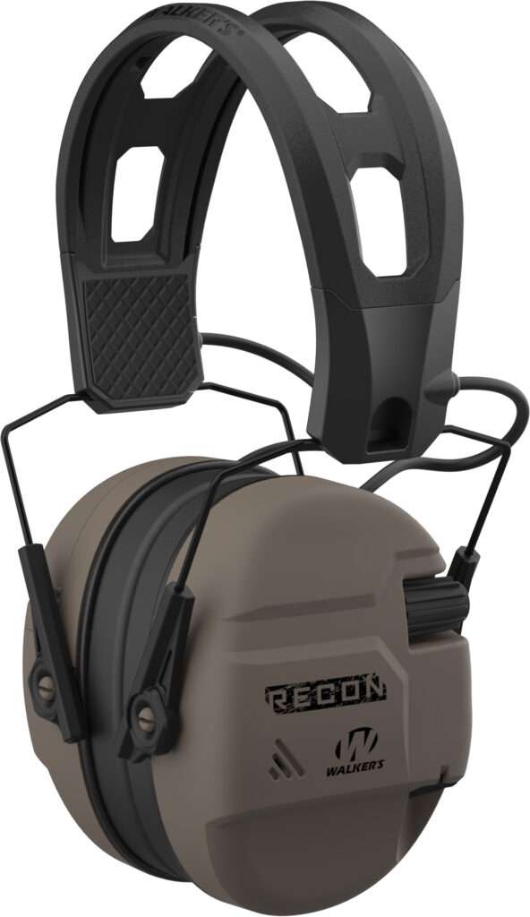 Walkers Recon Pro-Grade Flat Dark Earth Electronic Earmuff