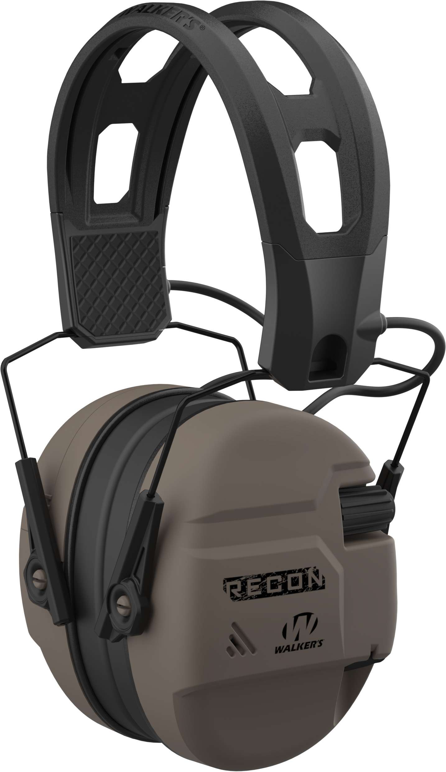 Walkers Recon Pro-Grade Electronic Earmuff 1 Walkers Recon Pro-Grade Flat Dark Earth Electronic Earmuff