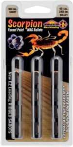 HARVESTER SCORPION 50 CAL - 240GR .451 POLY TIP SABOT 12PK