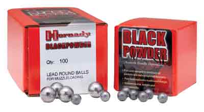 Hornady .36 Caliber Round Ball Reloading Bullet 100 Count