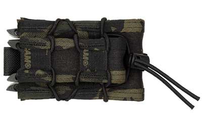 High Speed Gear Double Decker MOLLE Multicam Black Magazine Pouch