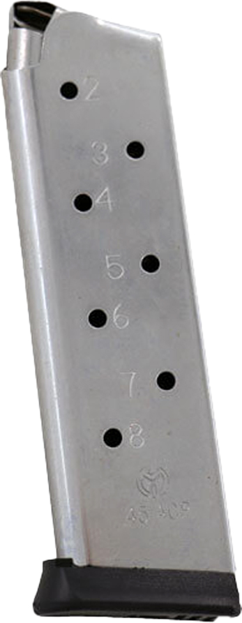 Metalform 1911 Government 10mm 8 Round Stainless Magazine