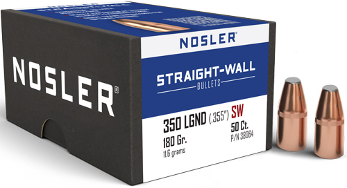 NOSLER BULLETS 350 LEGEND .355 - 180GR PP 50CT