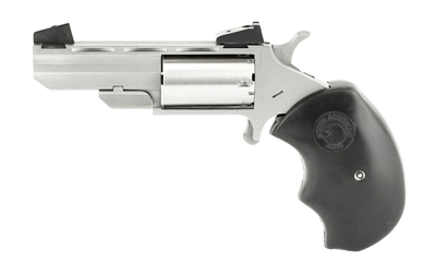 North American Arms Black Widow 22 Winchester Magnum Stainless Revolver