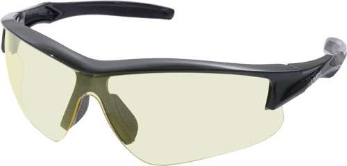 HOWARD LEIGHT ACADIA GLASSES - BLACK FRAME/AMBER LENS 2 HOWARD LEIGHT ACADIA GLASSES - BLACK FRAME/AMBER LENS - Image 2