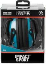 HOWARD LEIGHT IMPACT SPORT - TEAL ELECTRONIC MUFF NRR22