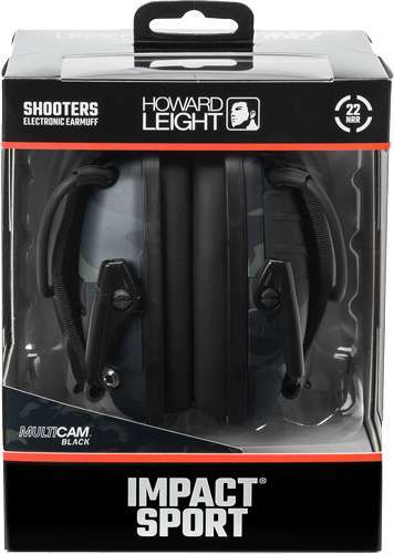 HOWARD LEIGHT IMPACT SPORT - MULTICAM BLACK ELEC MUFF NRR22 3 HOWARD LEIGHT IMPACT SPORT - MULTICAM BLACK ELEC MUFF NRR22 - Image 3