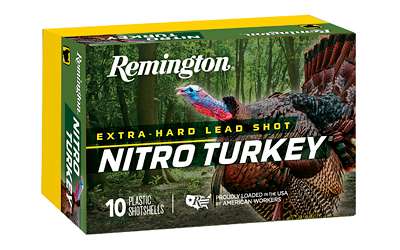 Remington Nitro Turkey 12 Gauge 3 Inch Number 6 Shot 10 Round Shotgun Ammunition
