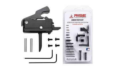 Rise Armament Rave Flat Trigger with Lower Parts Kit Accessory